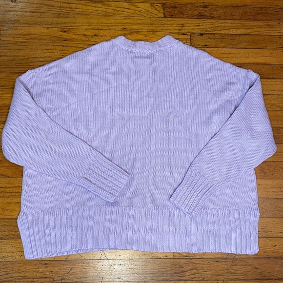 a new day Lavender Crew Neck Sweater - Picture 3 of 6
